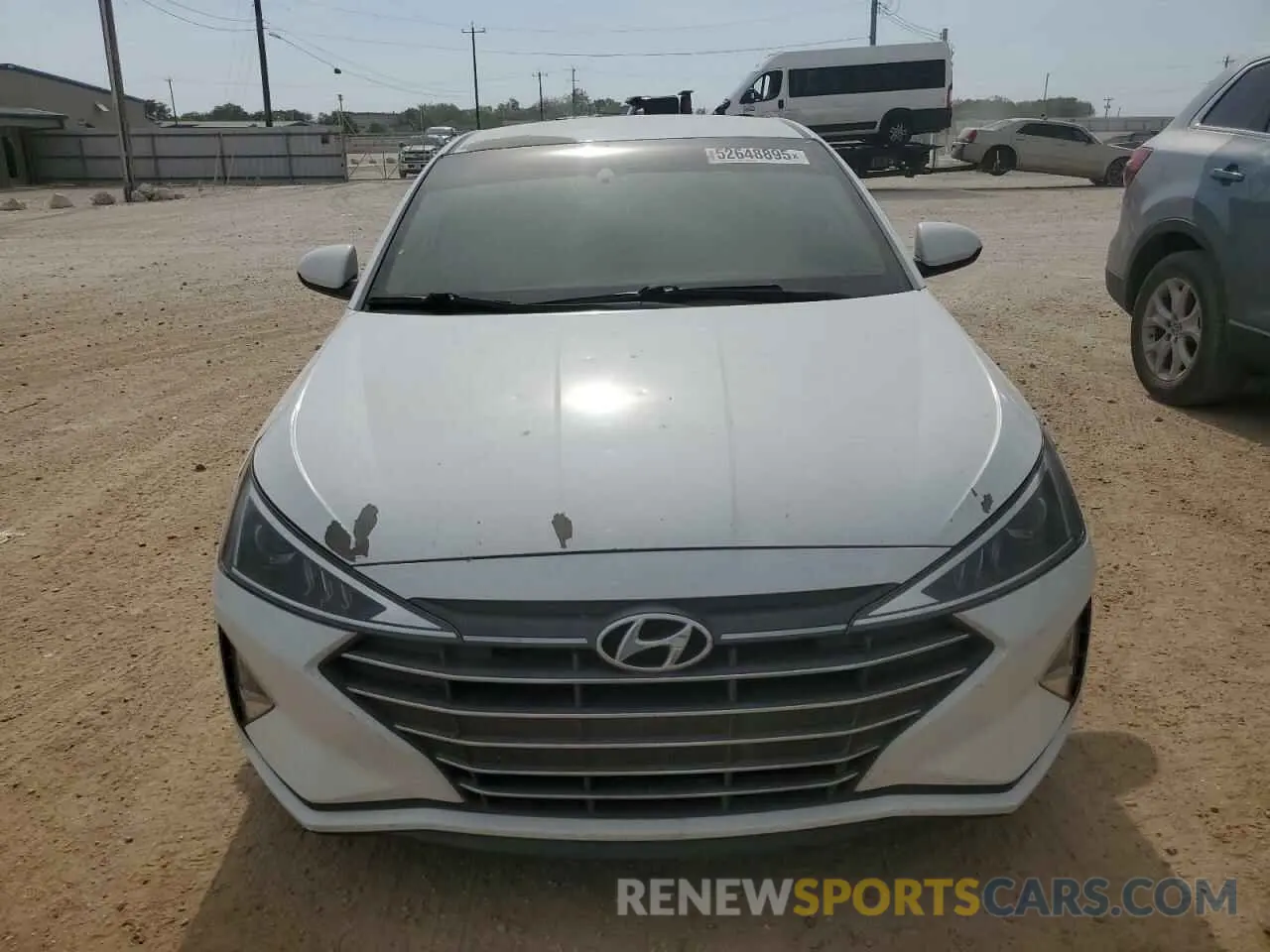5 Photograph of a damaged car 5NPD84LF1LH503576 HYUNDAI ELANTRA 2020