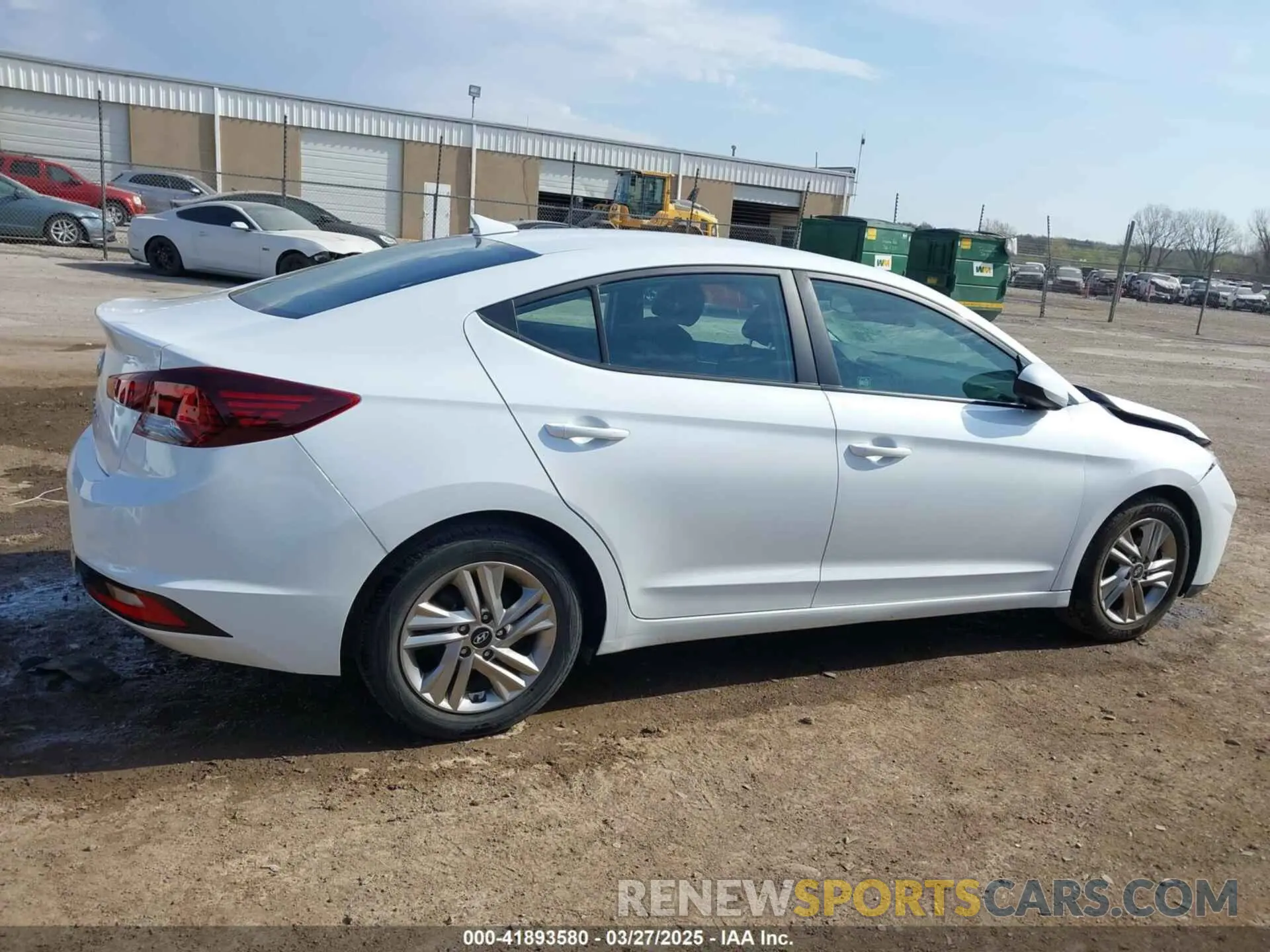 13 Photograph of a damaged car 5NPD84LF1LH504100 HYUNDAI ELANTRA 2020