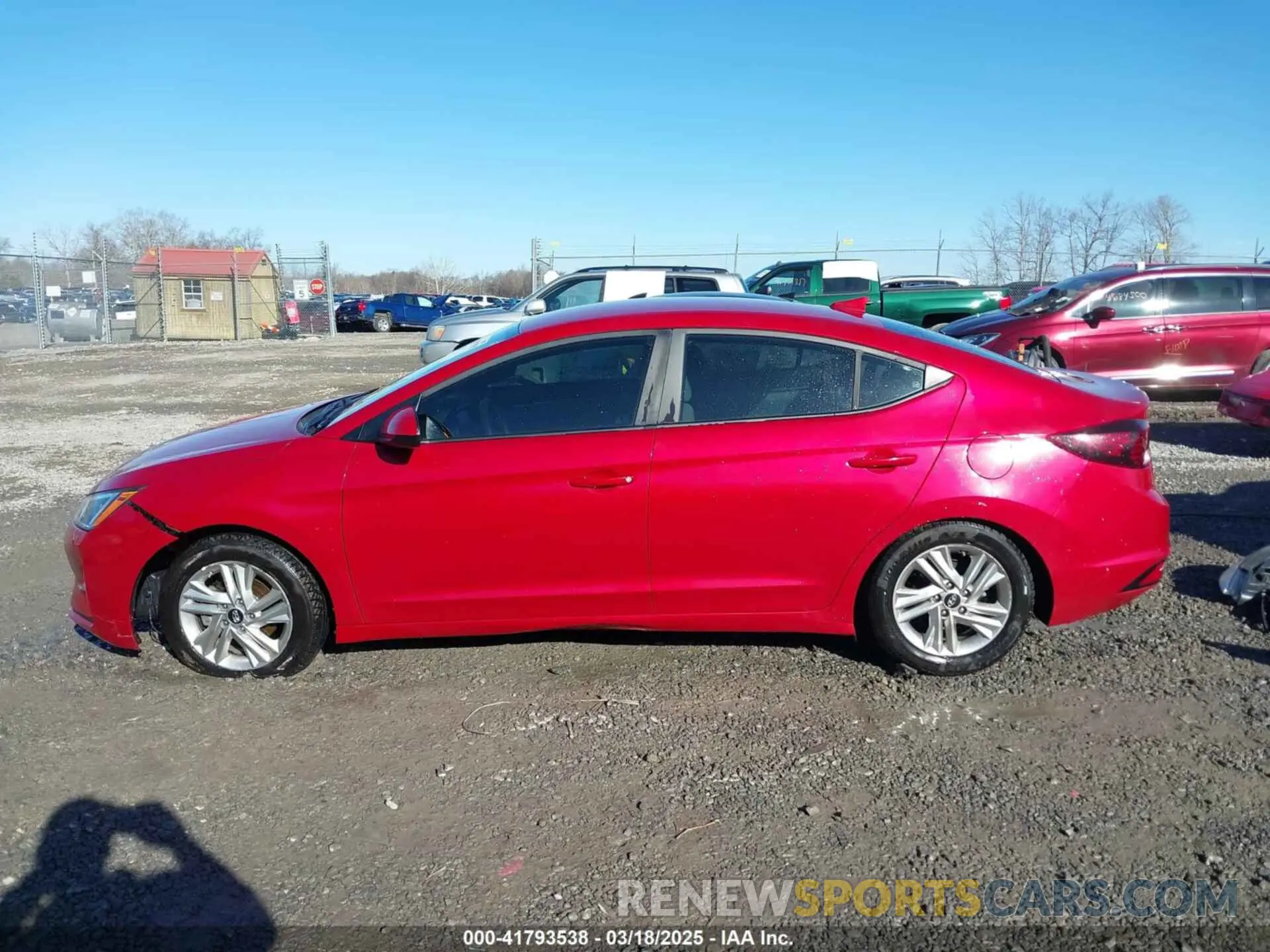 15 Photograph of a damaged car 5NPD84LF1LH505585 HYUNDAI ELANTRA 2020