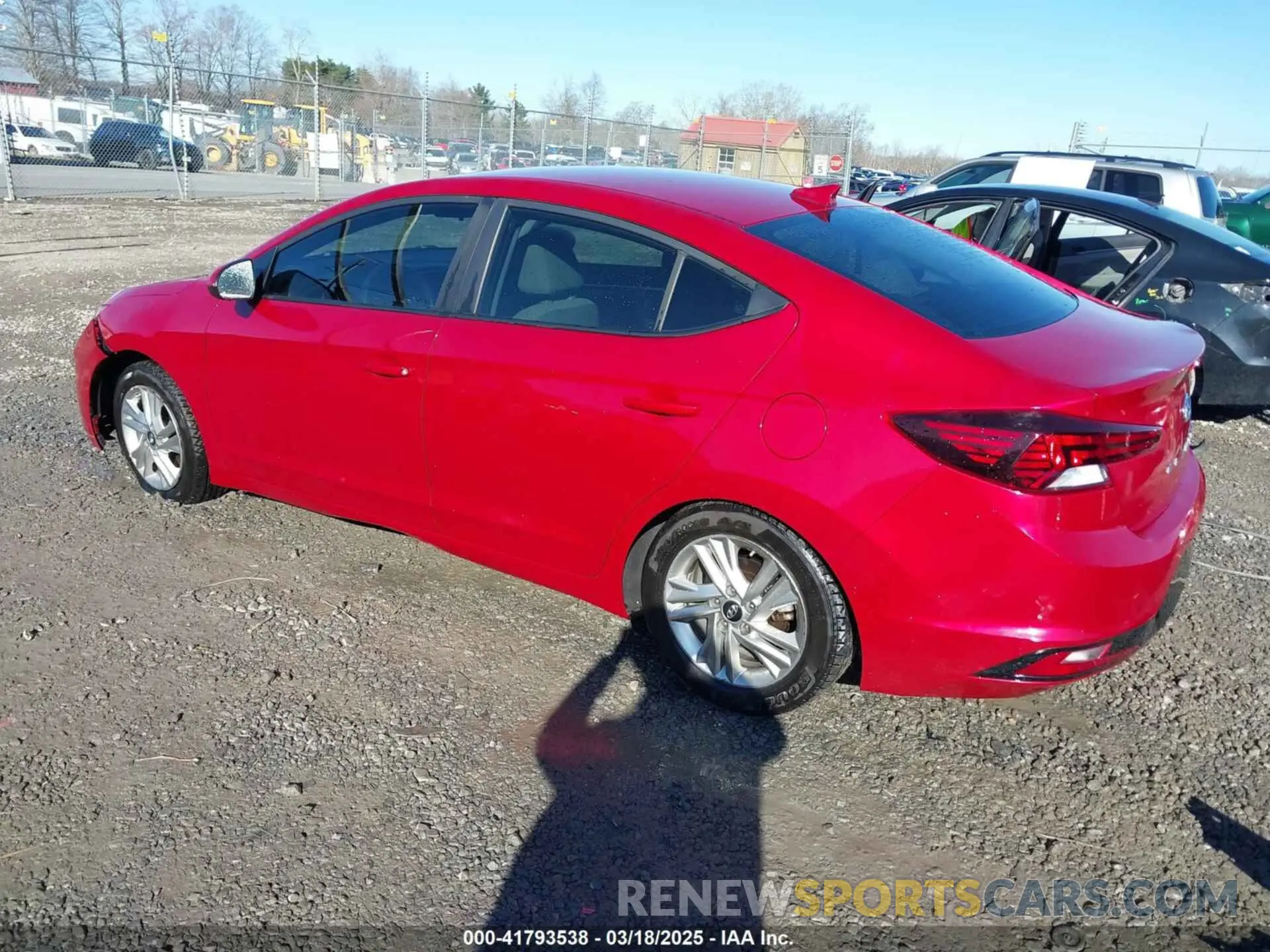 3 Photograph of a damaged car 5NPD84LF1LH505585 HYUNDAI ELANTRA 2020