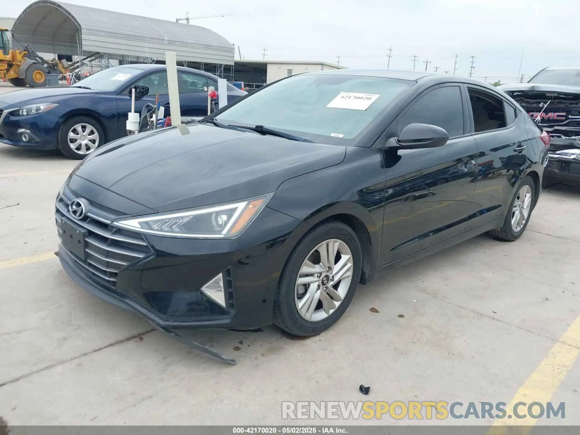 2 Photograph of a damaged car 5NPD84LF1LH508261 HYUNDAI ELANTRA 2020