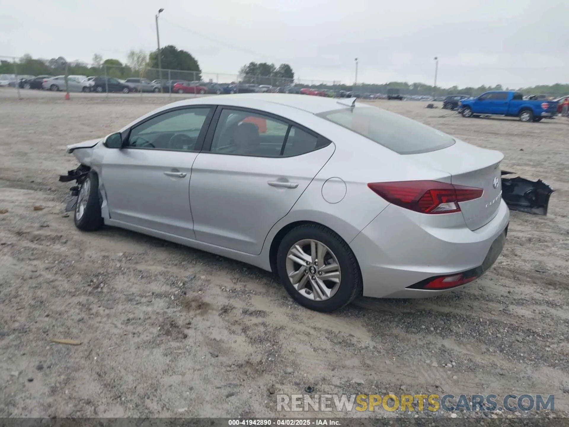 3 Photograph of a damaged car 5NPD84LF1LH509734 HYUNDAI ELANTRA 2020