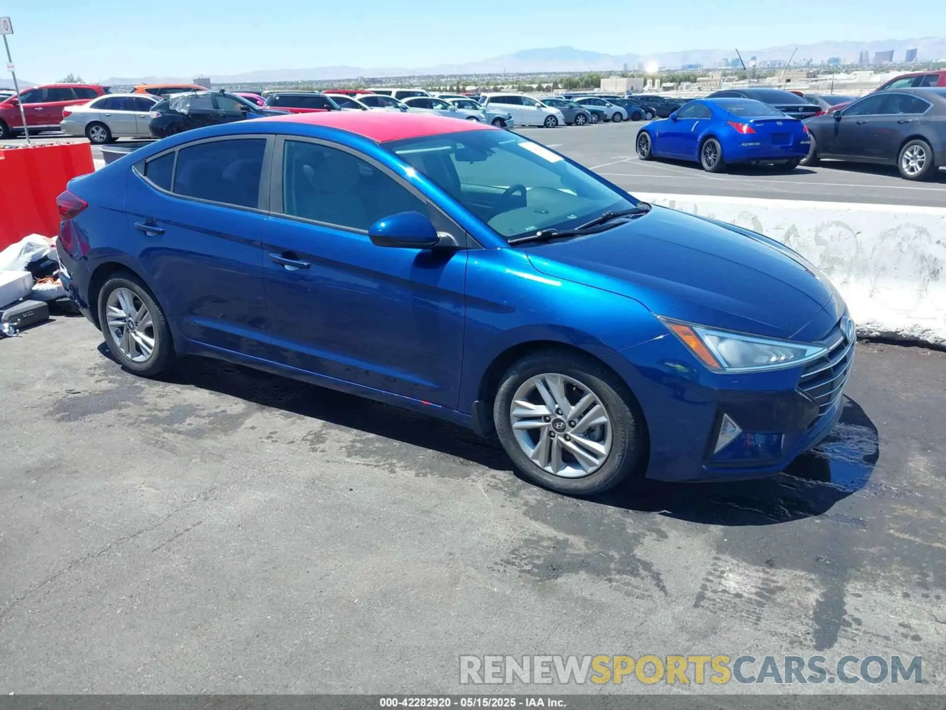 1 Photograph of a damaged car 5NPD84LF1LH511144 HYUNDAI ELANTRA 2020
