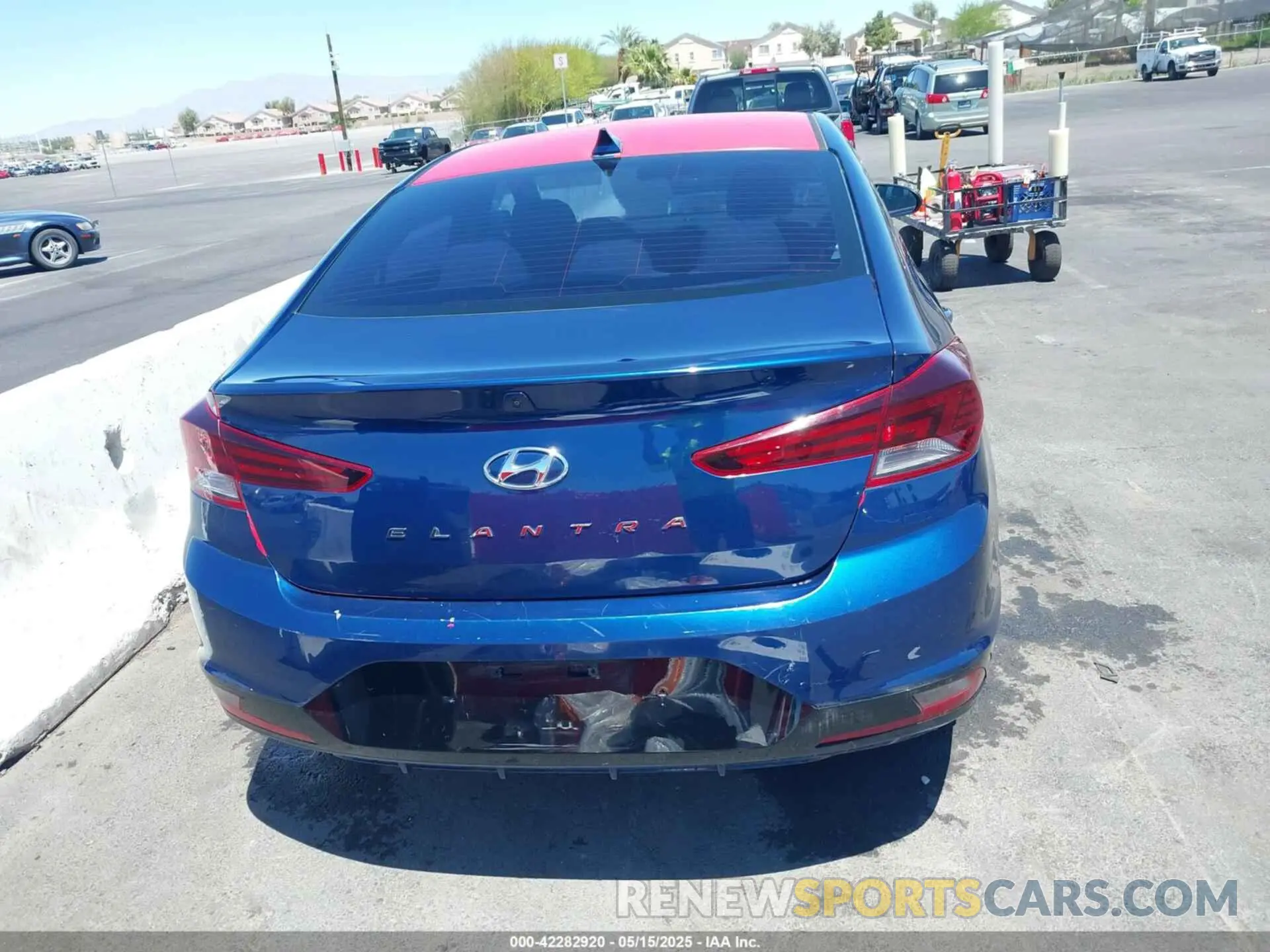 6 Photograph of a damaged car 5NPD84LF1LH511144 HYUNDAI ELANTRA 2020