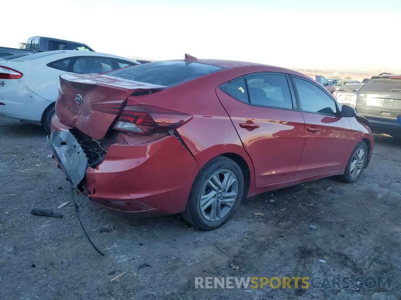 3 Photograph of a damaged car 5NPD84LF1LH511726 HYUNDAI ELANTRA 2020