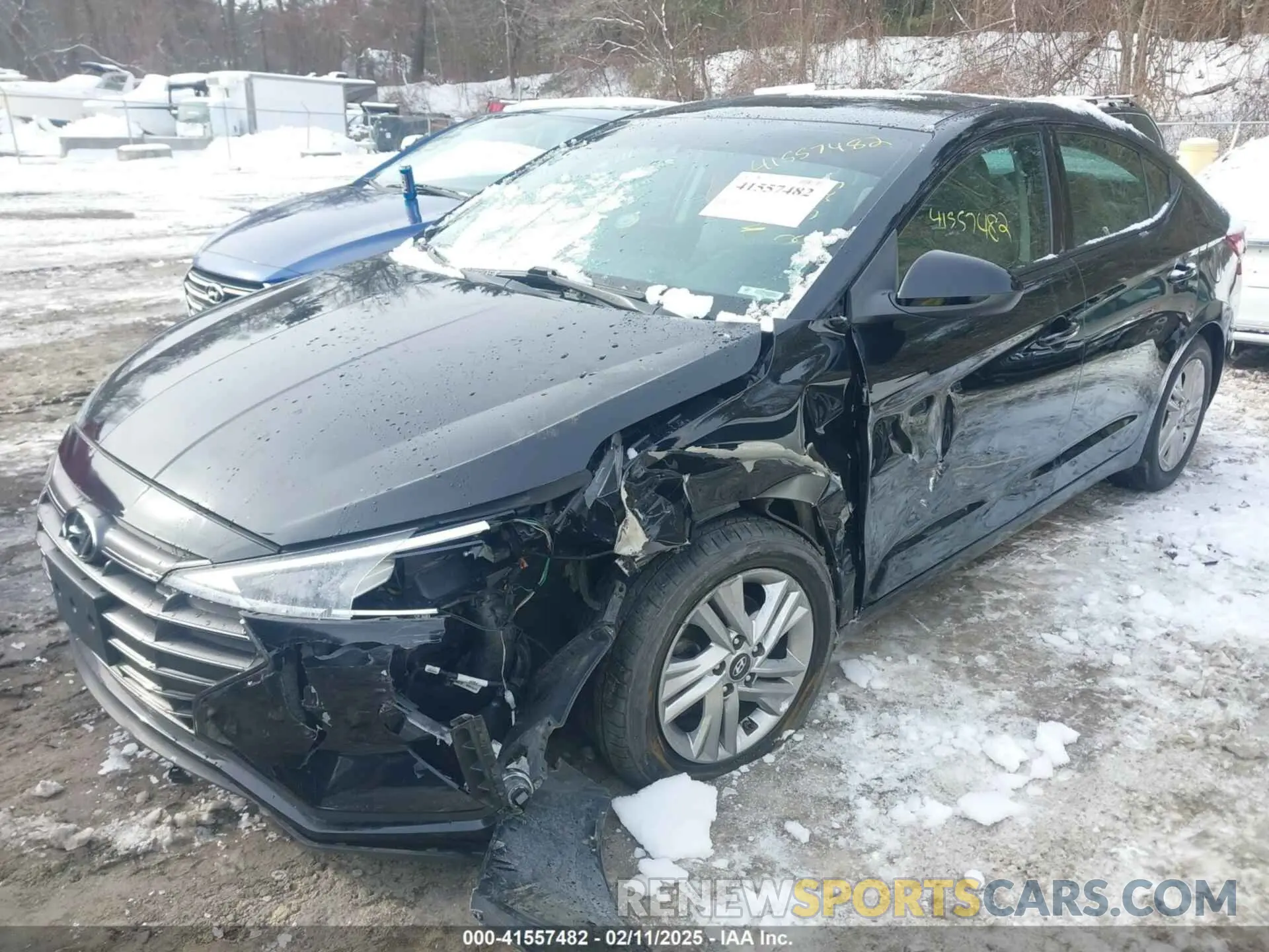 2 Photograph of a damaged car 5NPD84LF1LH511743 HYUNDAI ELANTRA 2020