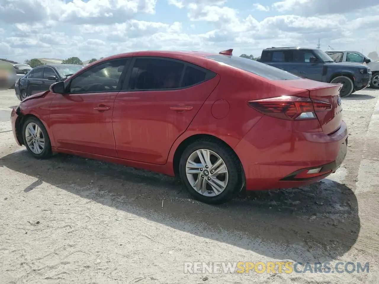 2 Photograph of a damaged car 5NPD84LF1LH514027 HYUNDAI ELANTRA 2020