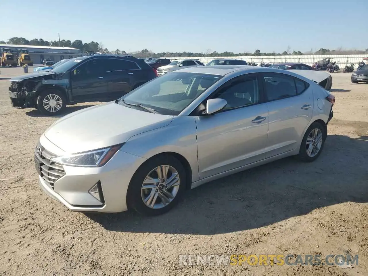 1 Photograph of a damaged car 5NPD84LF1LH517641 HYUNDAI ELANTRA 2020
