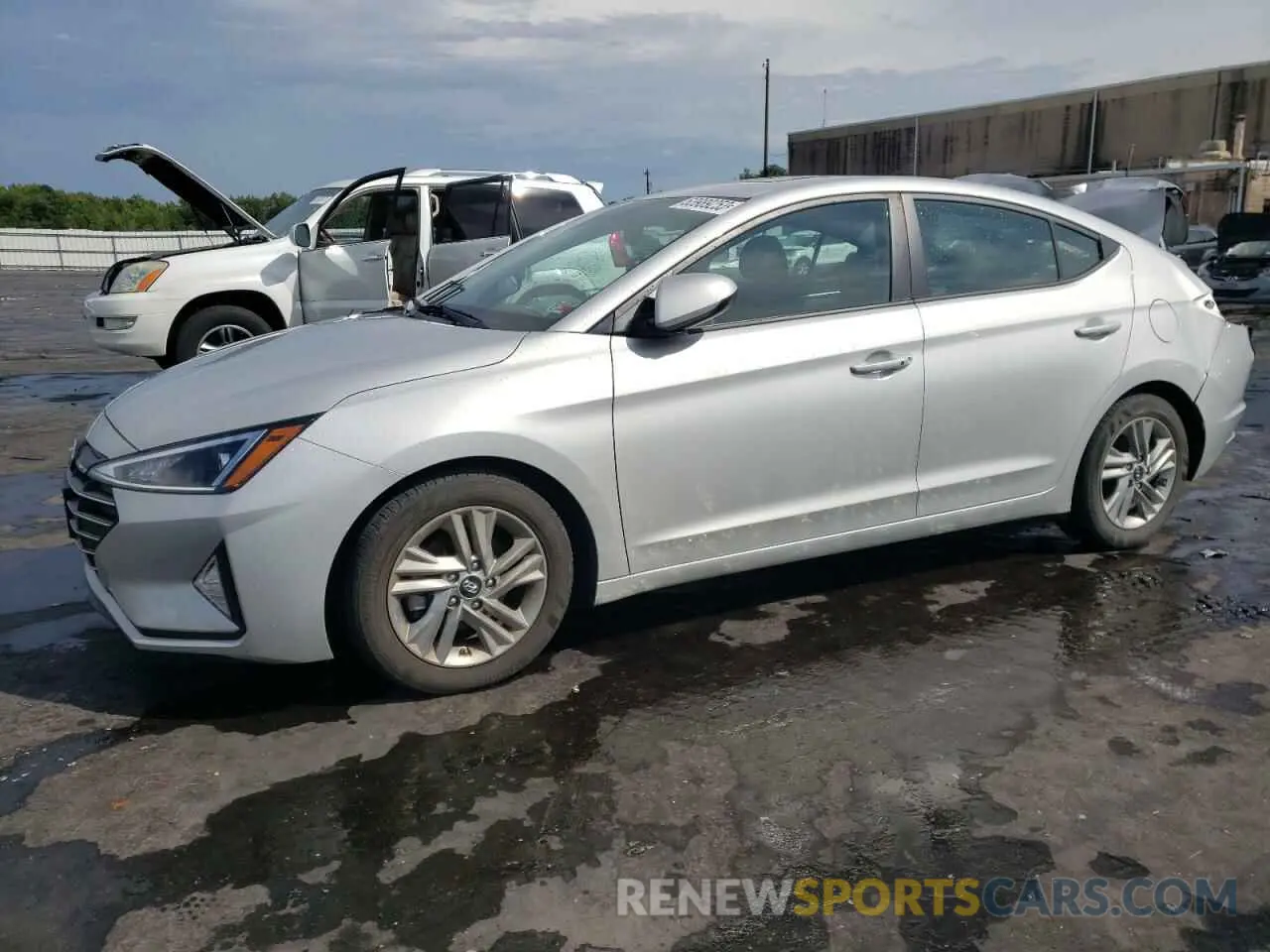 1 Photograph of a damaged car 5NPD84LF1LH536903 HYUNDAI ELANTRA 2020