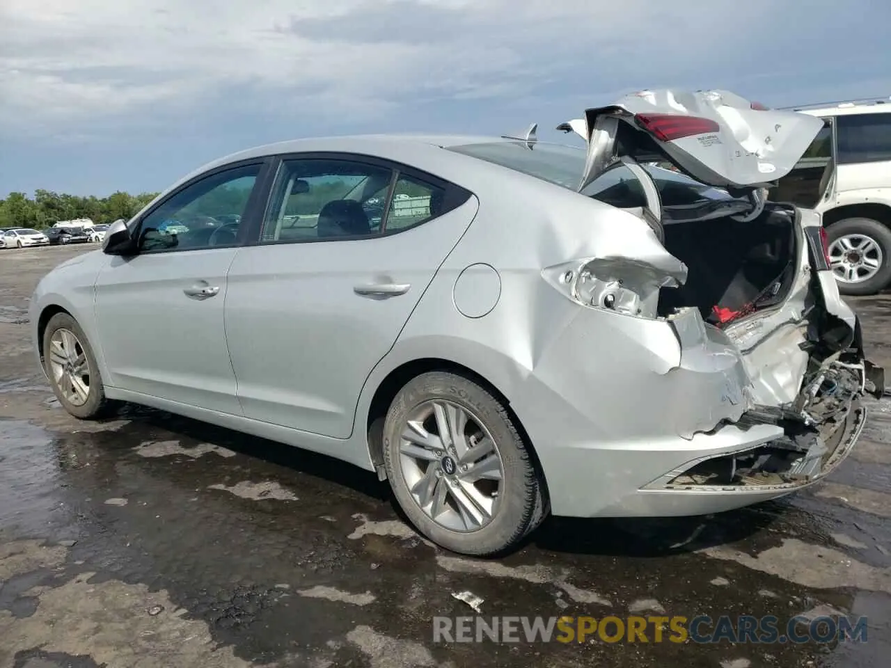 2 Photograph of a damaged car 5NPD84LF1LH536903 HYUNDAI ELANTRA 2020