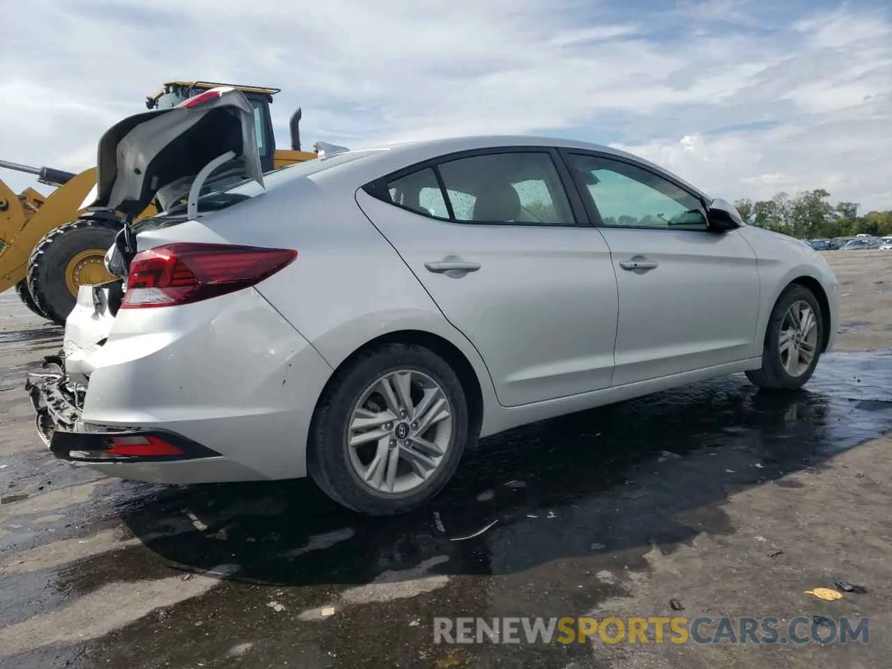 3 Photograph of a damaged car 5NPD84LF1LH536903 HYUNDAI ELANTRA 2020