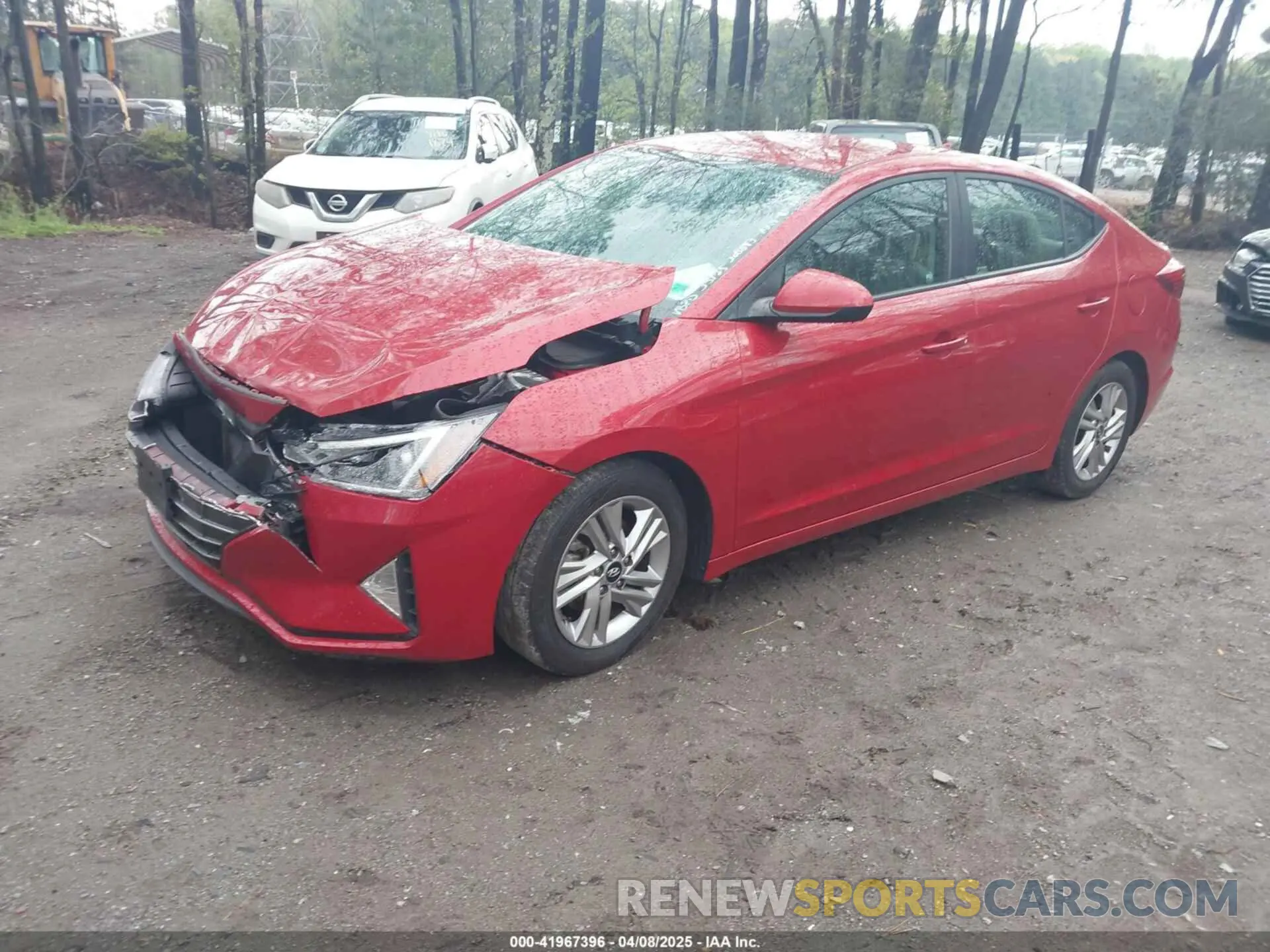2 Photograph of a damaged car 5NPD84LF1LH539459 HYUNDAI ELANTRA 2020