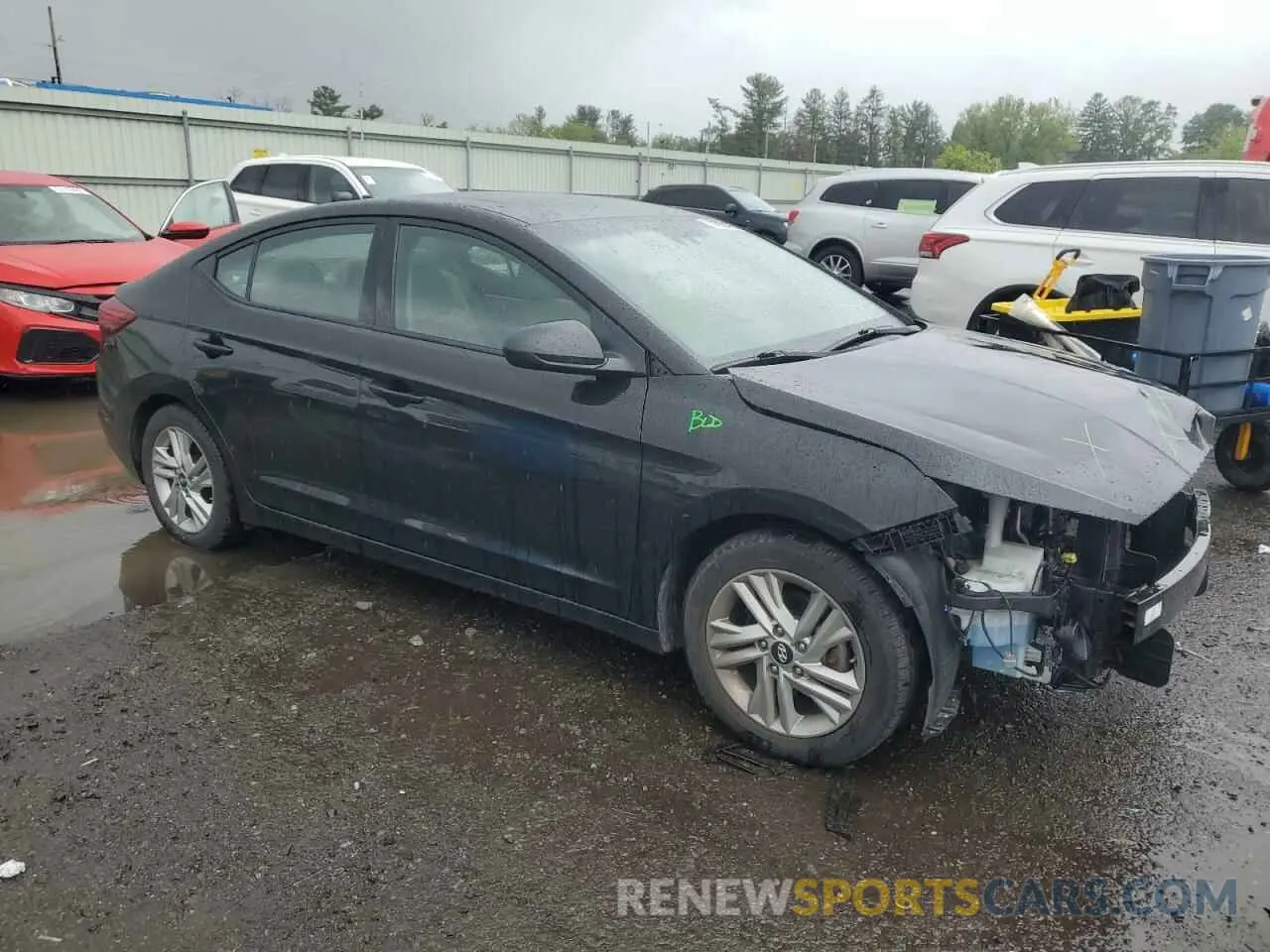 4 Photograph of a damaged car 5NPD84LF1LH548243 HYUNDAI ELANTRA 2020