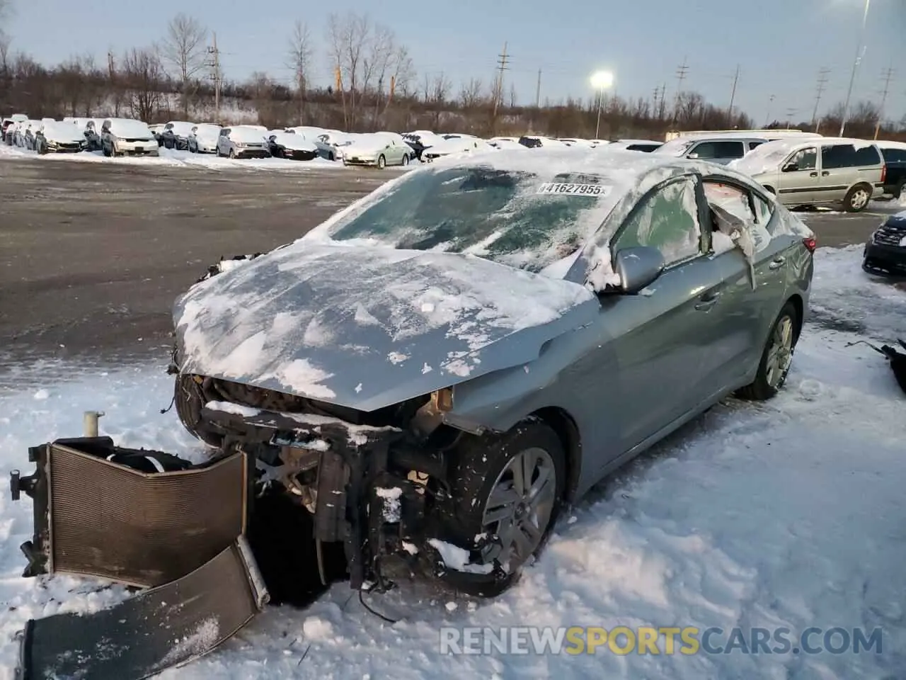 1 Photograph of a damaged car 5NPD84LF1LH550798 HYUNDAI ELANTRA 2020