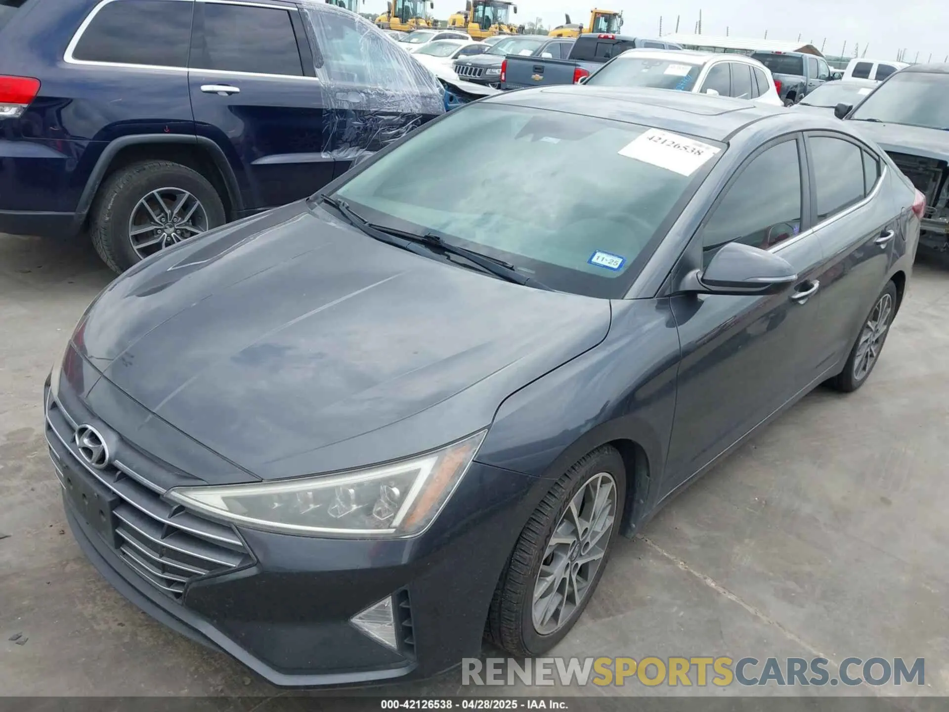 2 Photograph of a damaged car 5NPD84LF1LH557590 HYUNDAI ELANTRA 2020