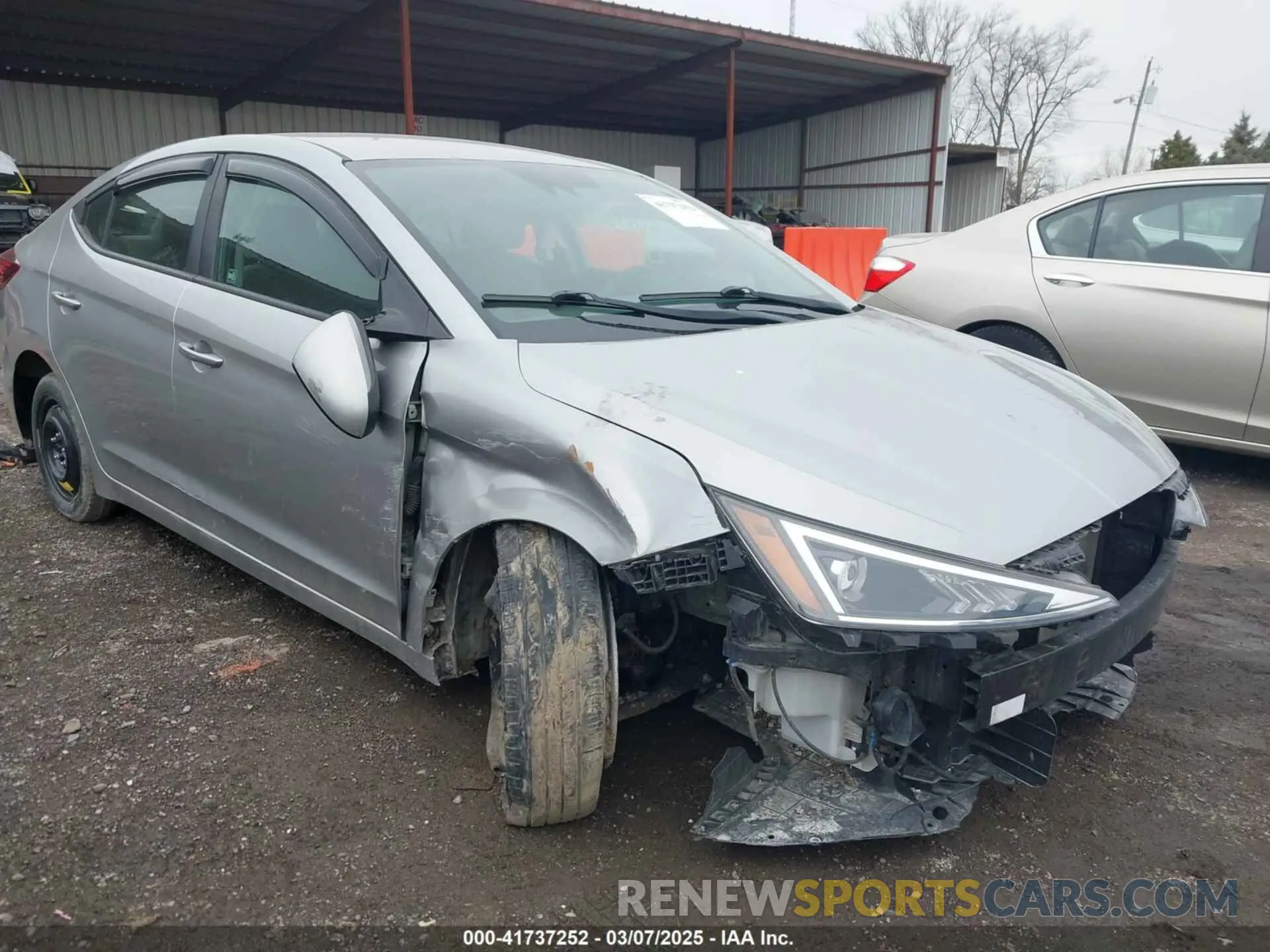 1 Photograph of a damaged car 5NPD84LF1LH567004 HYUNDAI ELANTRA 2020