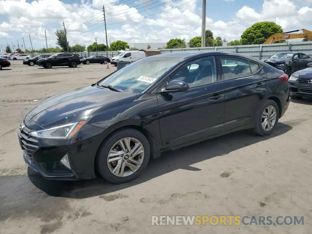 1 Photograph of a damaged car 5NPD84LF1LH567665 HYUNDAI ELANTRA 2020