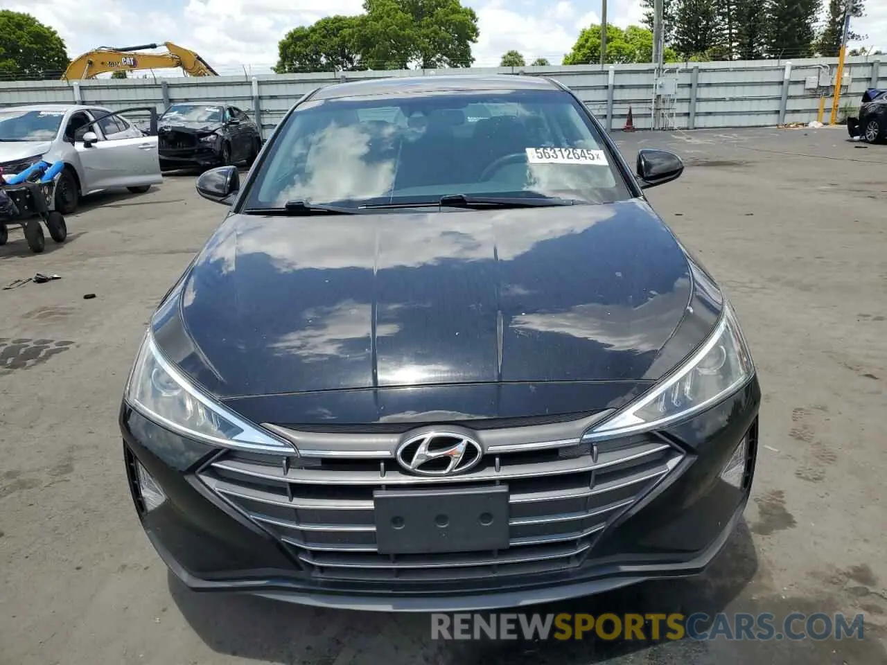 5 Photograph of a damaged car 5NPD84LF1LH567665 HYUNDAI ELANTRA 2020