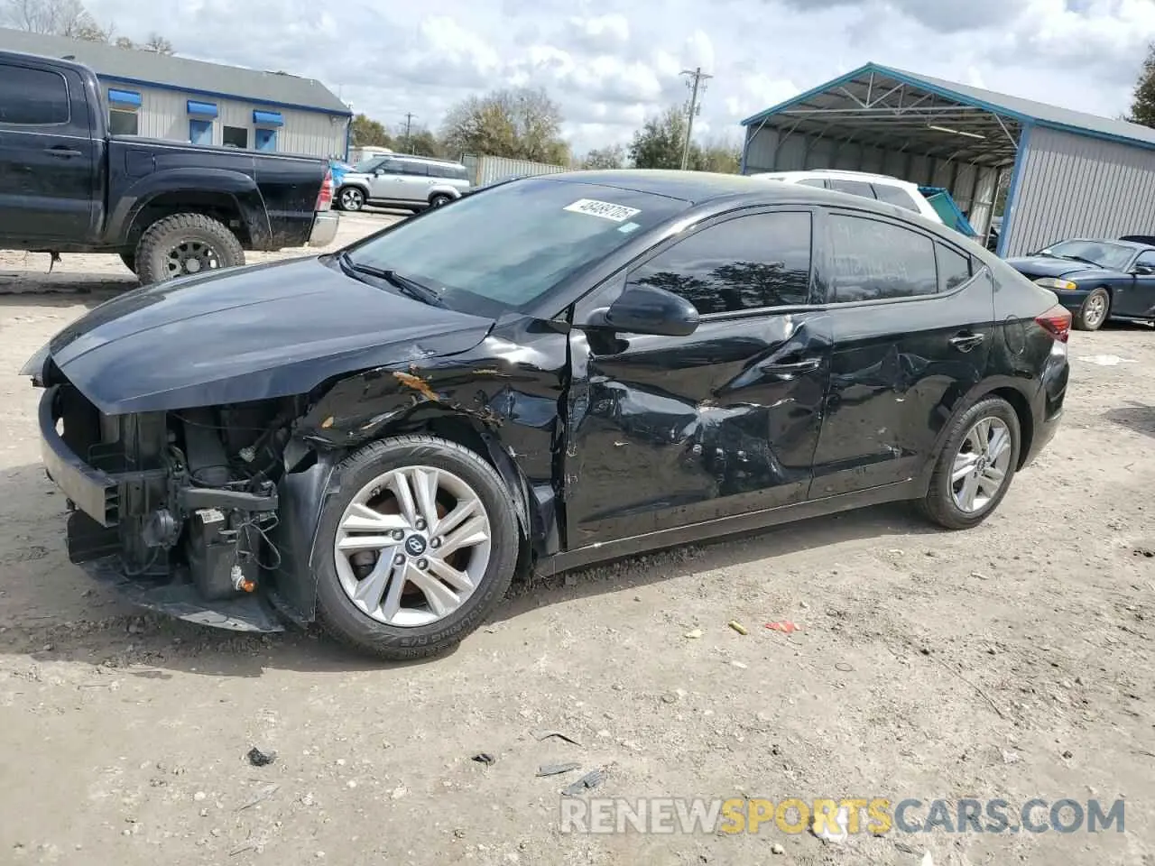 1 Photograph of a damaged car 5NPD84LF1LH567973 HYUNDAI ELANTRA 2020