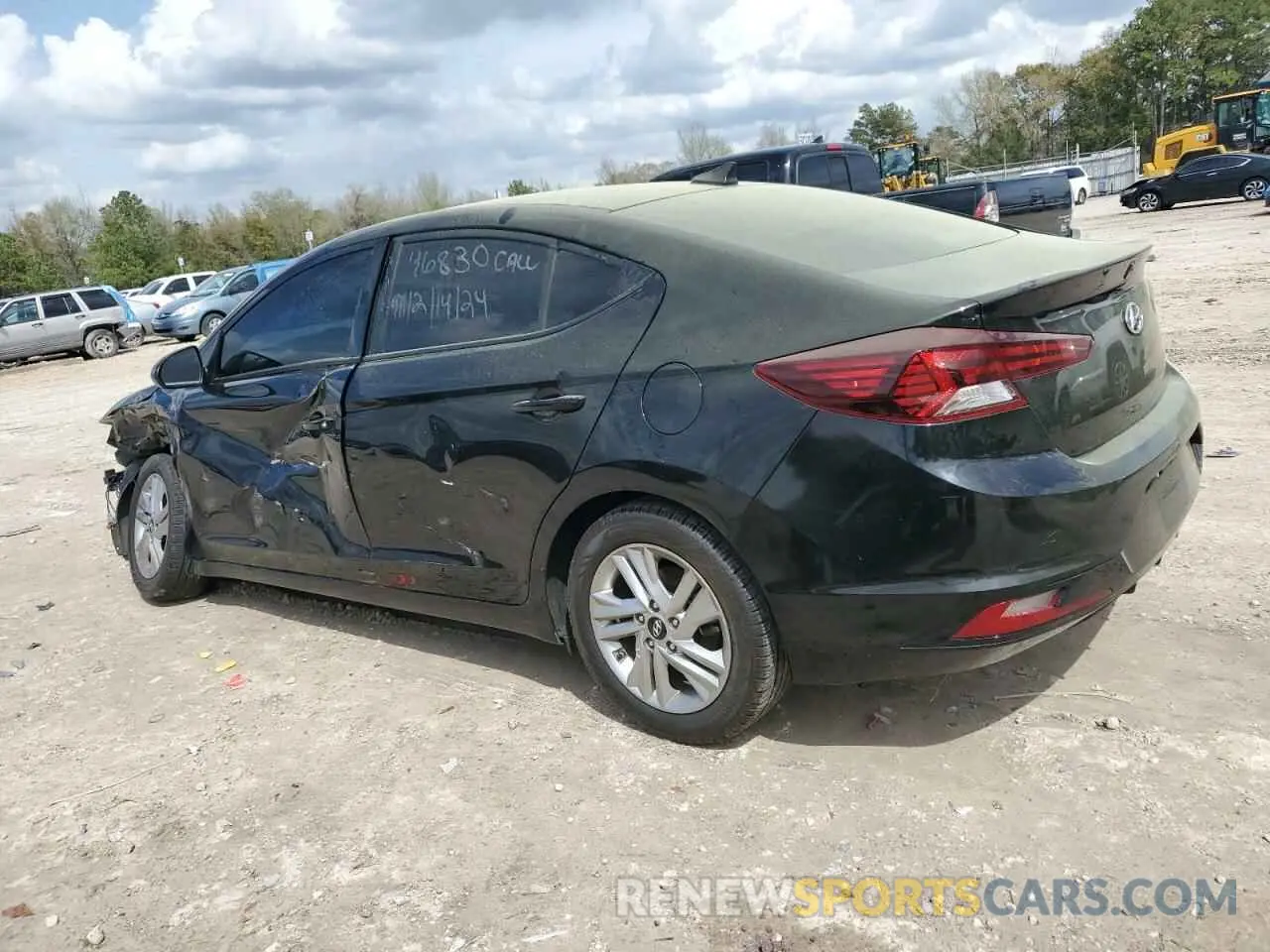 2 Photograph of a damaged car 5NPD84LF1LH567973 HYUNDAI ELANTRA 2020