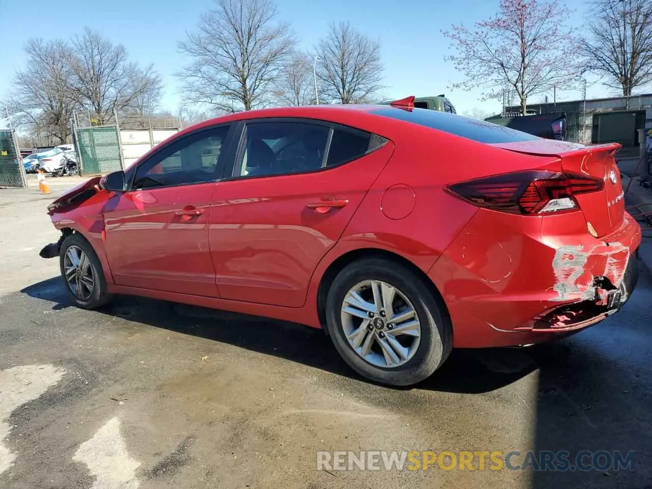 2 Photograph of a damaged car 5NPD84LF1LH569934 HYUNDAI ELANTRA 2020