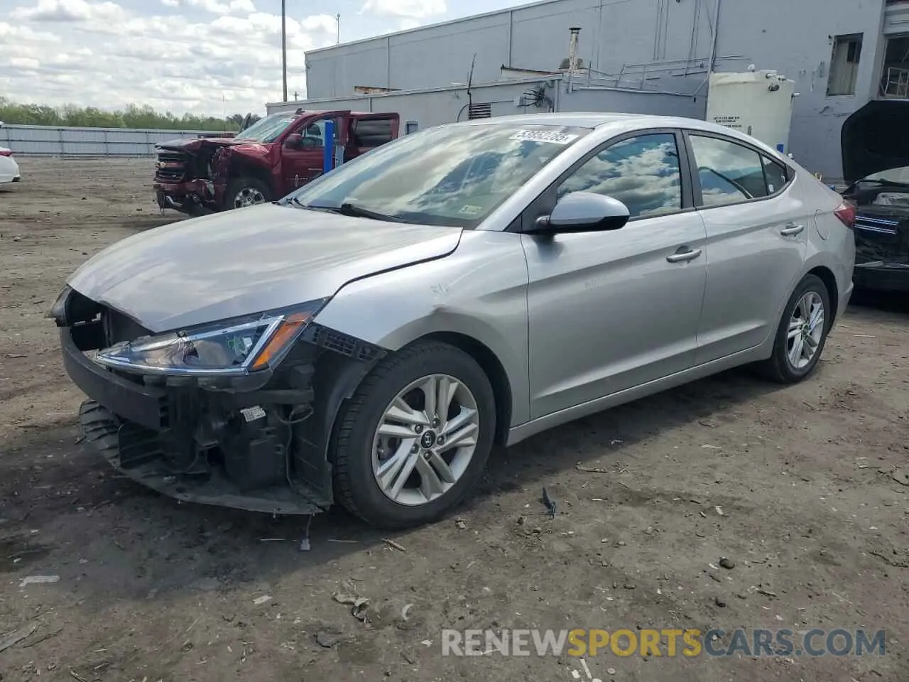 1 Photograph of a damaged car 5NPD84LF1LH574311 HYUNDAI ELANTRA 2020