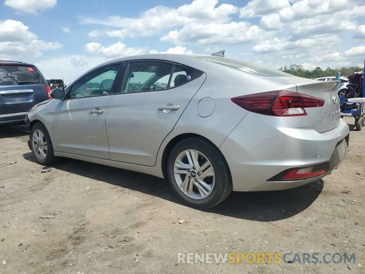 2 Photograph of a damaged car 5NPD84LF1LH574311 HYUNDAI ELANTRA 2020