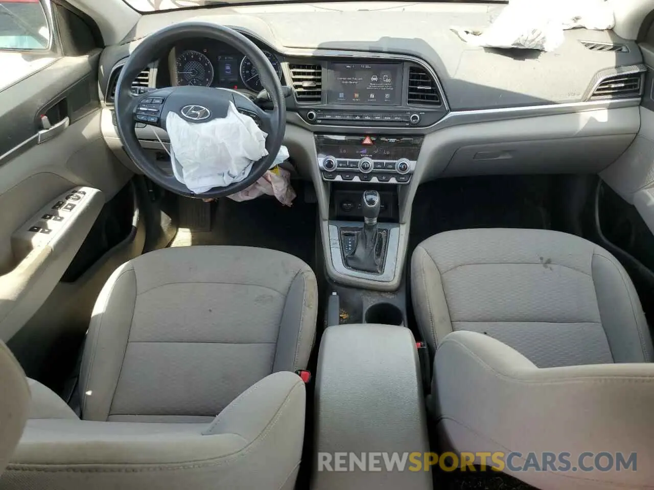 8 Photograph of a damaged car 5NPD84LF1LH581405 HYUNDAI ELANTRA 2020