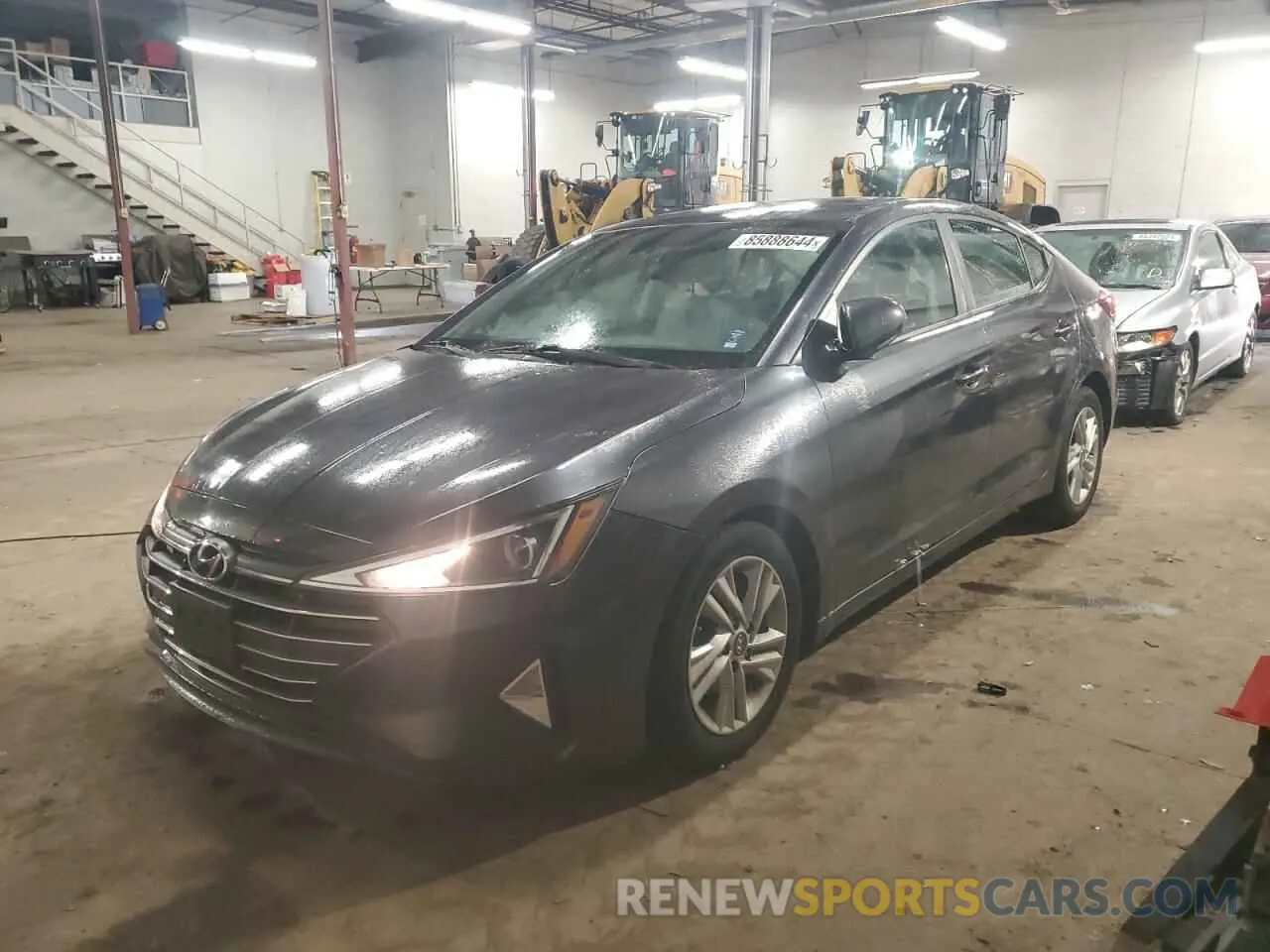 1 Photograph of a damaged car 5NPD84LF1LH582747 HYUNDAI ELANTRA 2020