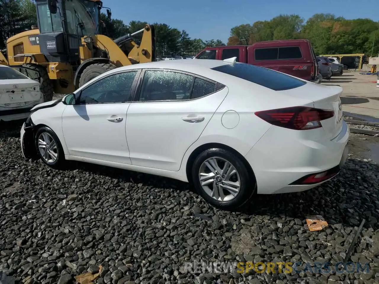 2 Photograph of a damaged car 5NPD84LF1LH585017 HYUNDAI ELANTRA 2020