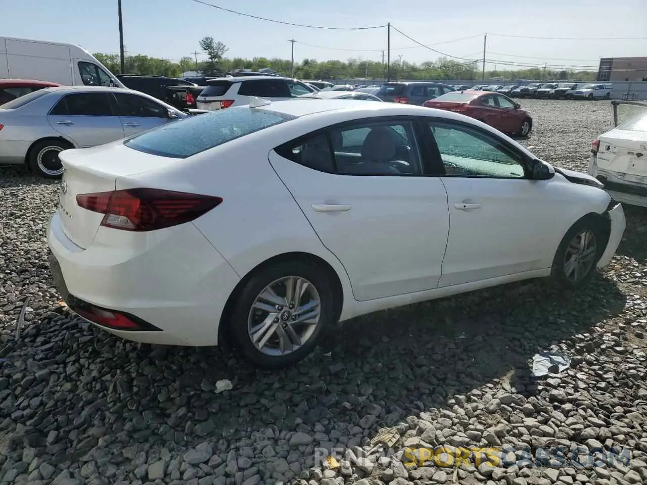 3 Photograph of a damaged car 5NPD84LF1LH585017 HYUNDAI ELANTRA 2020