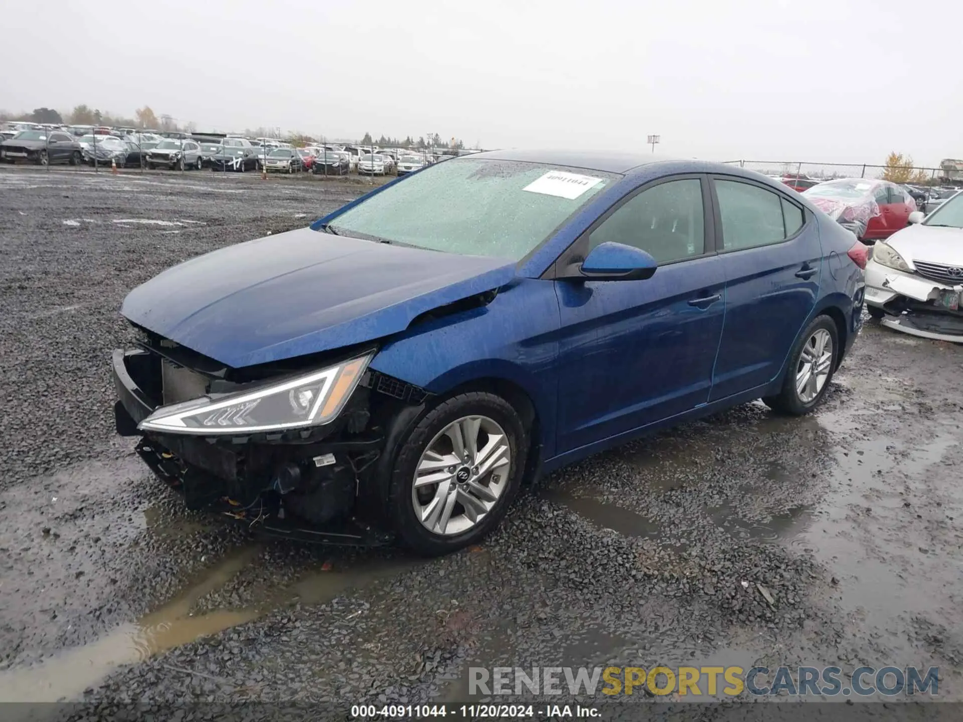 2 Photograph of a damaged car 5NPD84LF1LH588306 HYUNDAI ELANTRA 2020