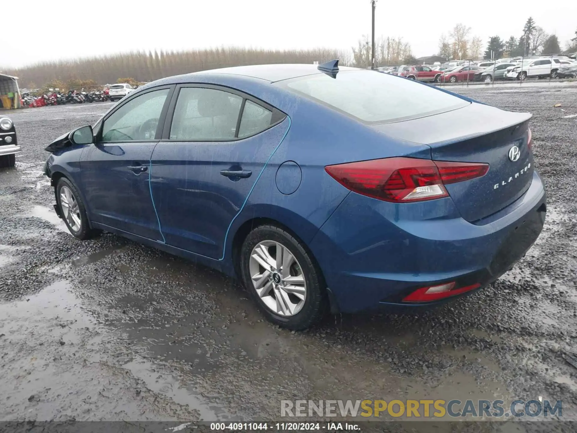 3 Photograph of a damaged car 5NPD84LF1LH588306 HYUNDAI ELANTRA 2020