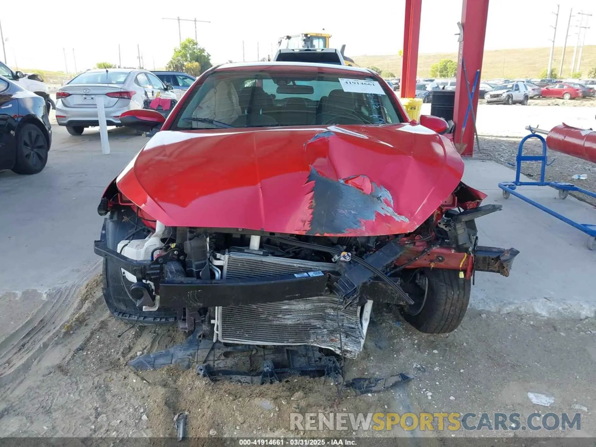 6 Photograph of a damaged car 5NPD84LF1LH596485 HYUNDAI ELANTRA 2020