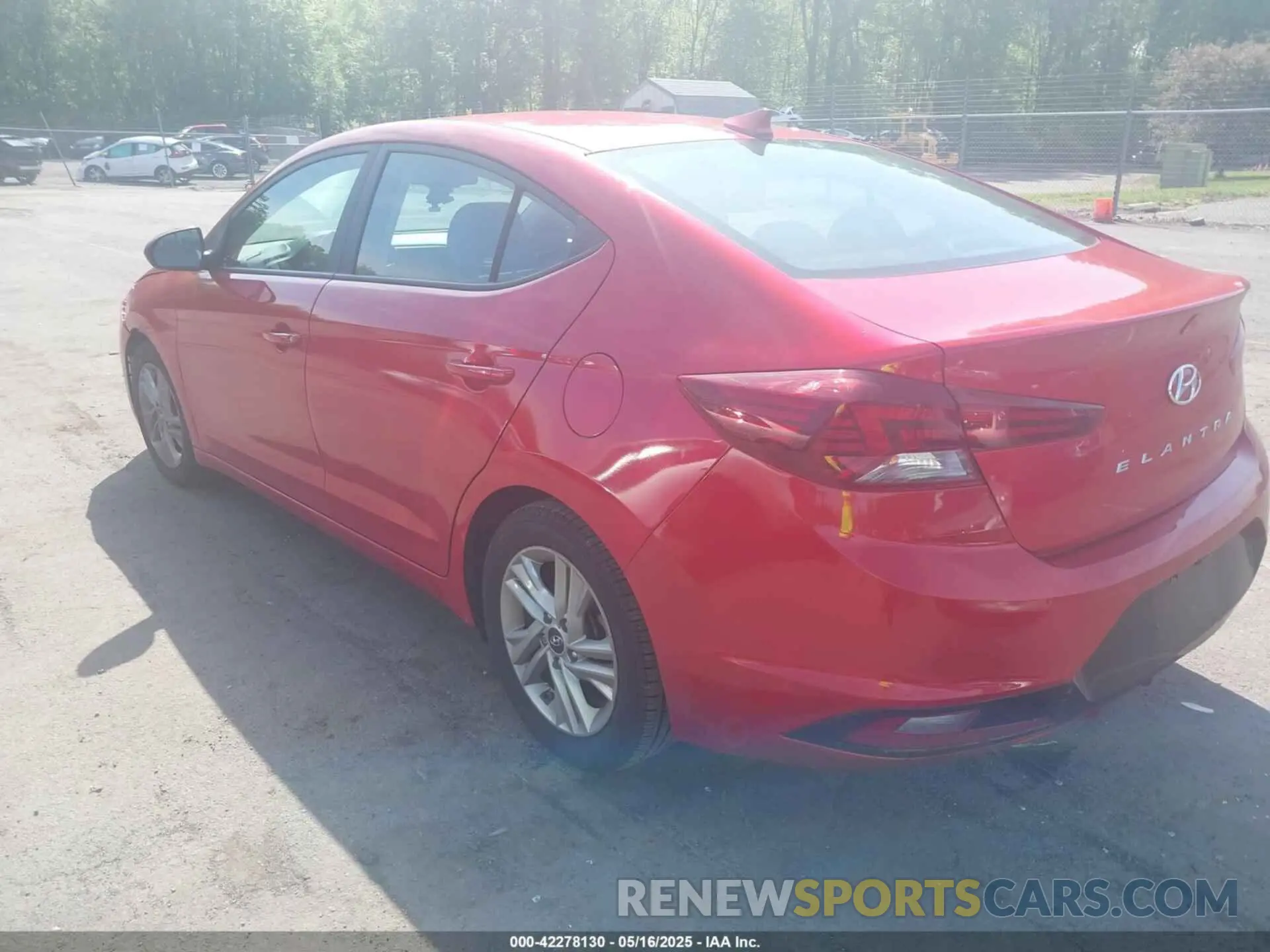 3 Photograph of a damaged car 5NPD84LF1LH598043 HYUNDAI ELANTRA 2020