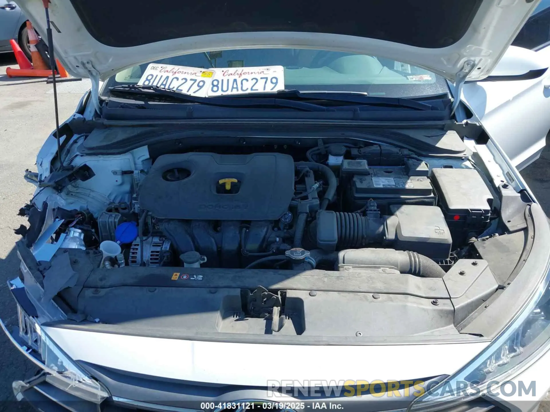 10 Photograph of a damaged car 5NPD84LF1LH603581 HYUNDAI ELANTRA 2020