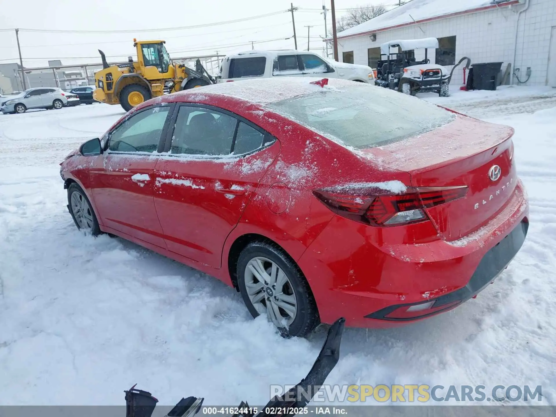 3 Photograph of a damaged car 5NPD84LF1LH606853 HYUNDAI ELANTRA 2020