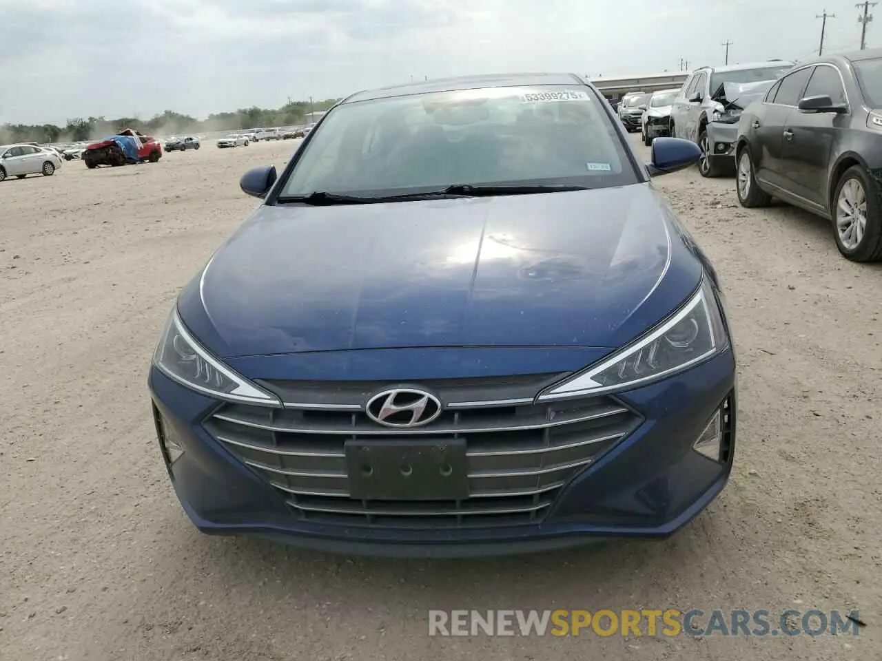 5 Photograph of a damaged car 5NPD84LF1LH610191 HYUNDAI ELANTRA 2020