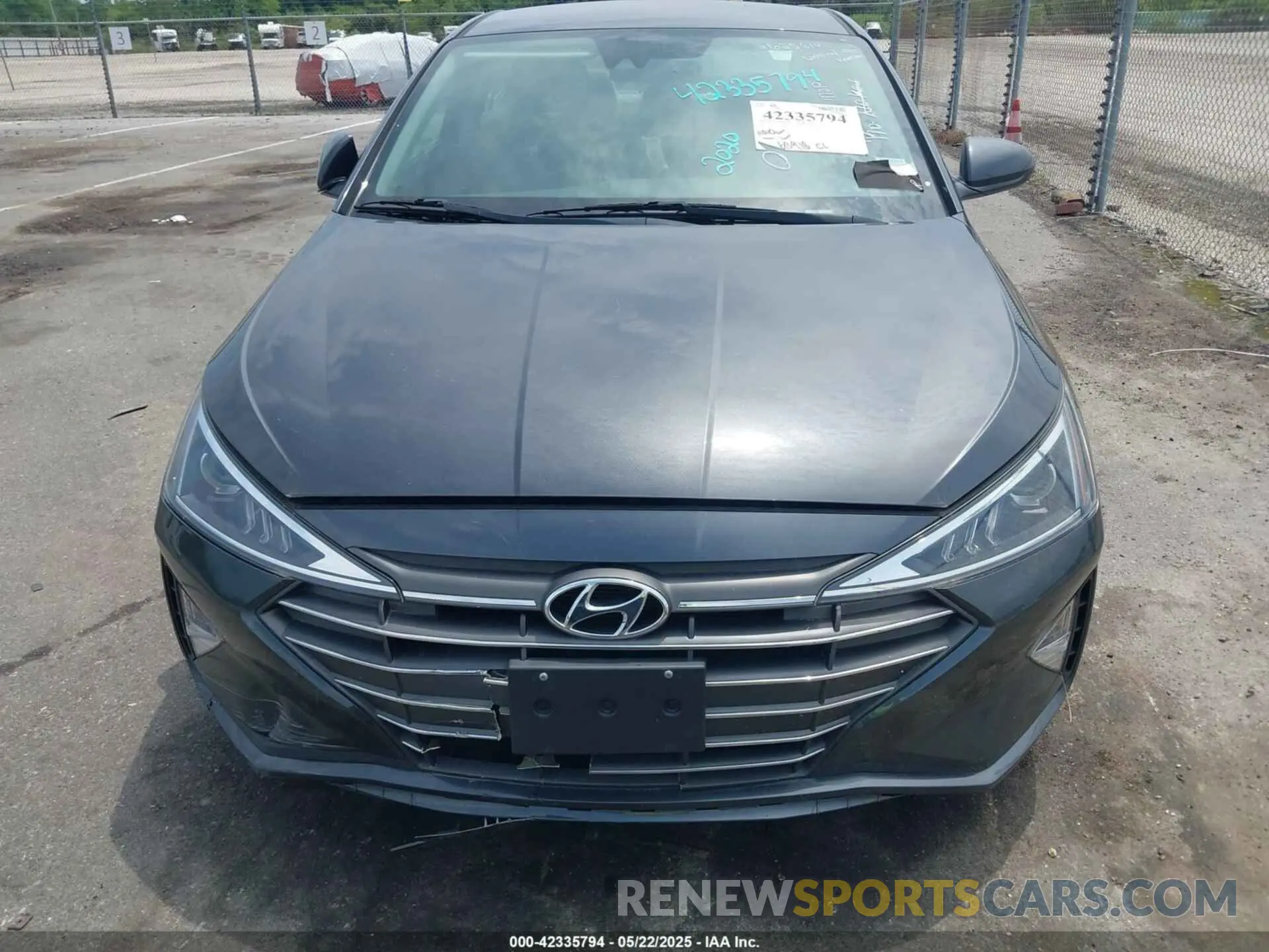 6 Photograph of a damaged car 5NPD84LF1LH625614 HYUNDAI ELANTRA 2020
