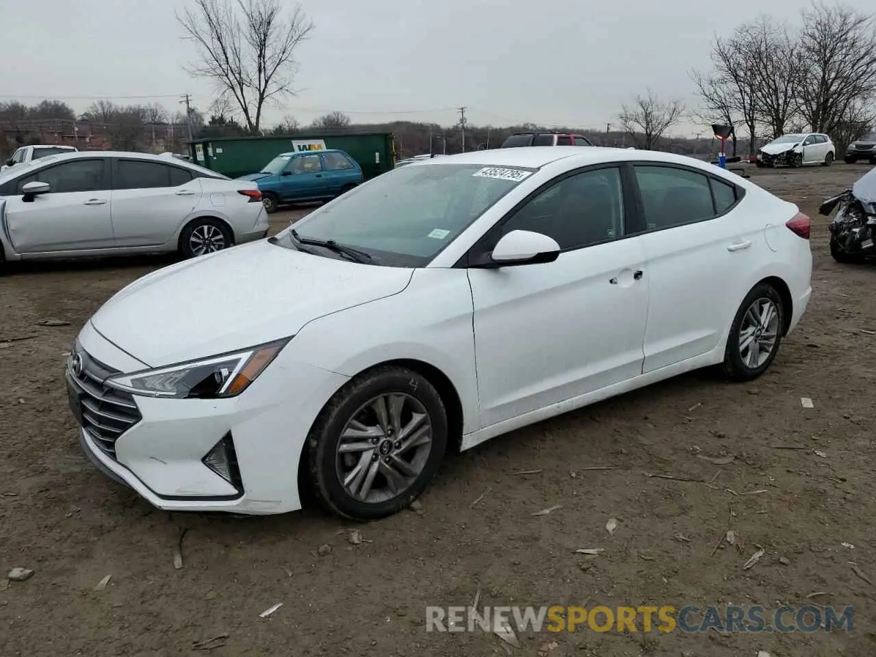 1 Photograph of a damaged car 5NPD84LF1LH626066 HYUNDAI ELANTRA 2020