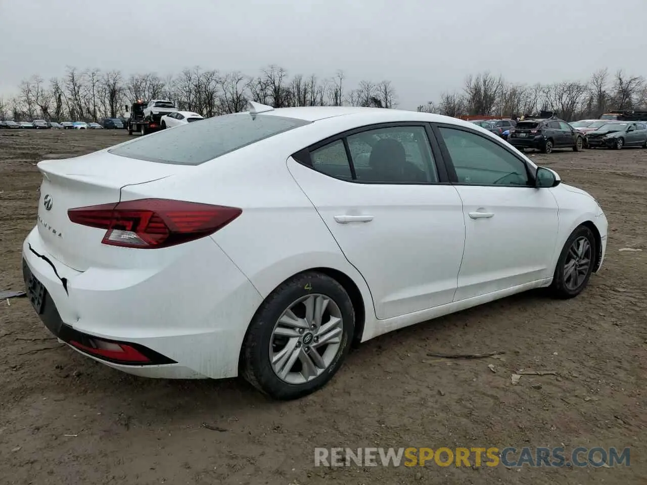 3 Photograph of a damaged car 5NPD84LF1LH626066 HYUNDAI ELANTRA 2020