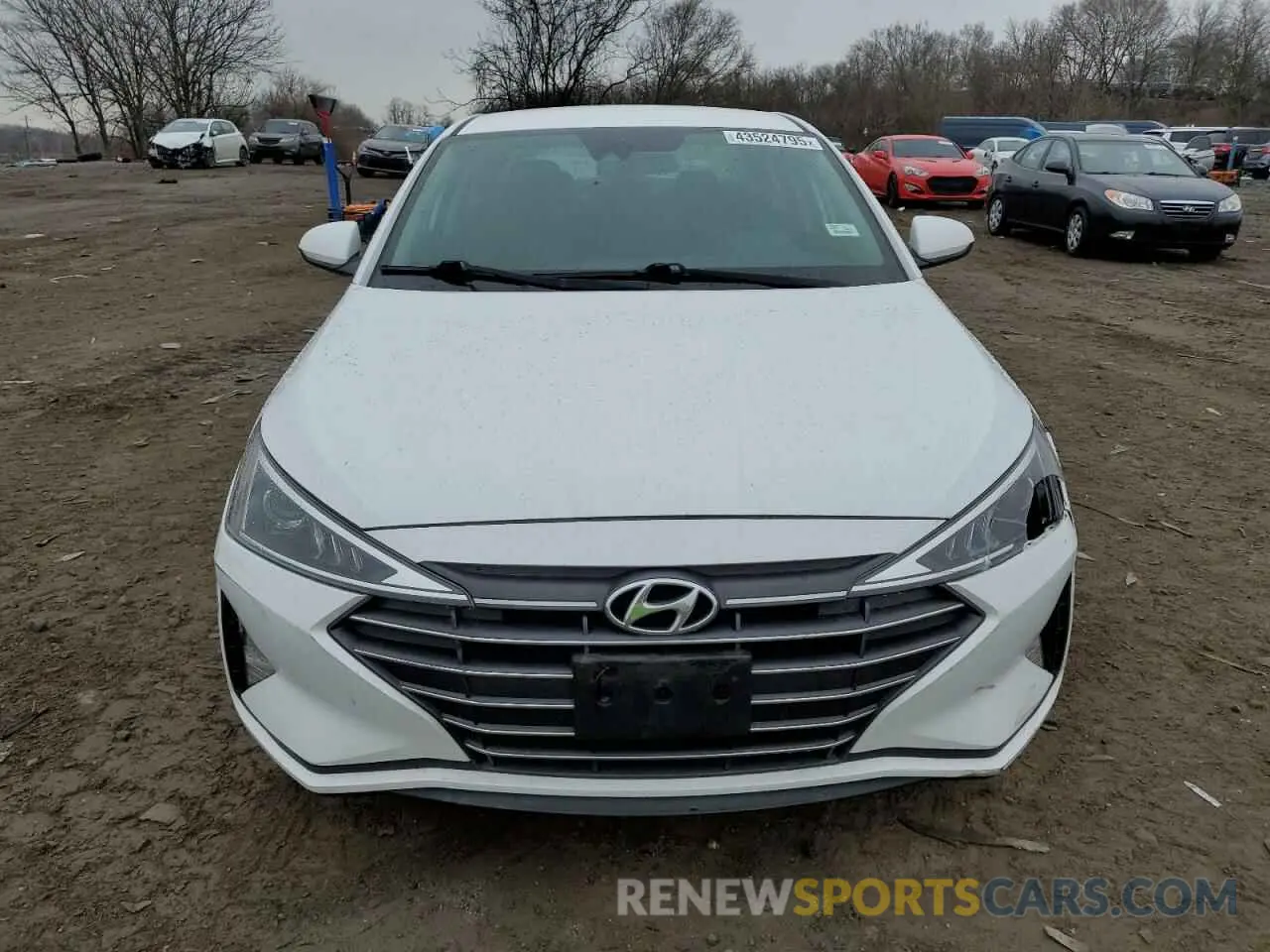 5 Photograph of a damaged car 5NPD84LF1LH626066 HYUNDAI ELANTRA 2020