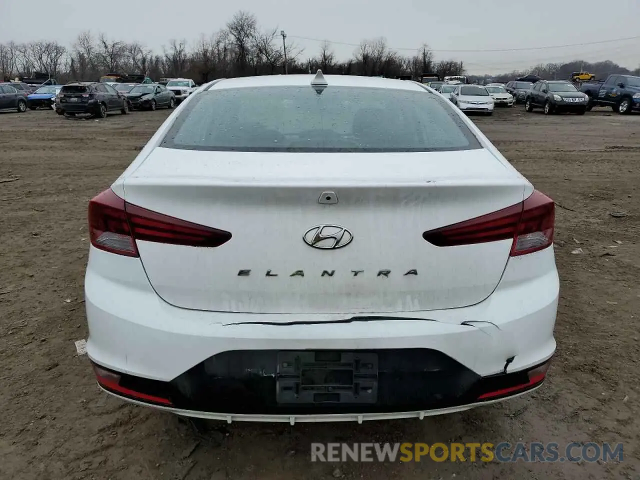 6 Photograph of a damaged car 5NPD84LF1LH626066 HYUNDAI ELANTRA 2020
