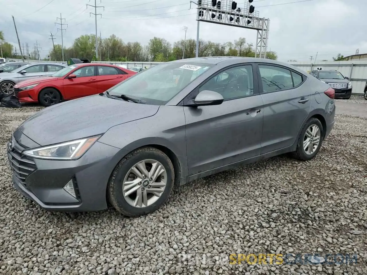 1 Photograph of a damaged car 5NPD84LF2LH508463 HYUNDAI ELANTRA 2020