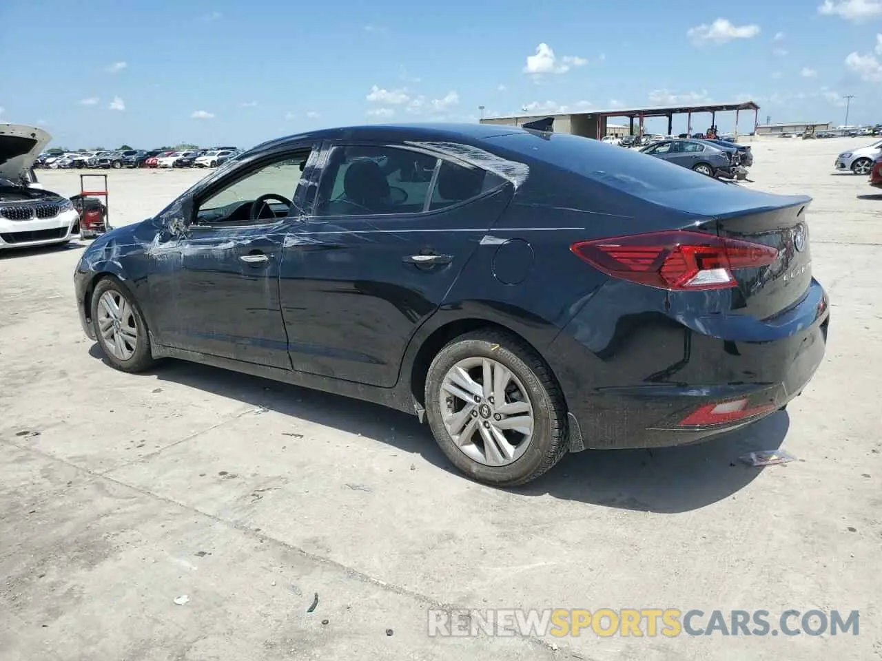 2 Photograph of a damaged car 5NPD84LF2LH519740 HYUNDAI ELANTRA 2020