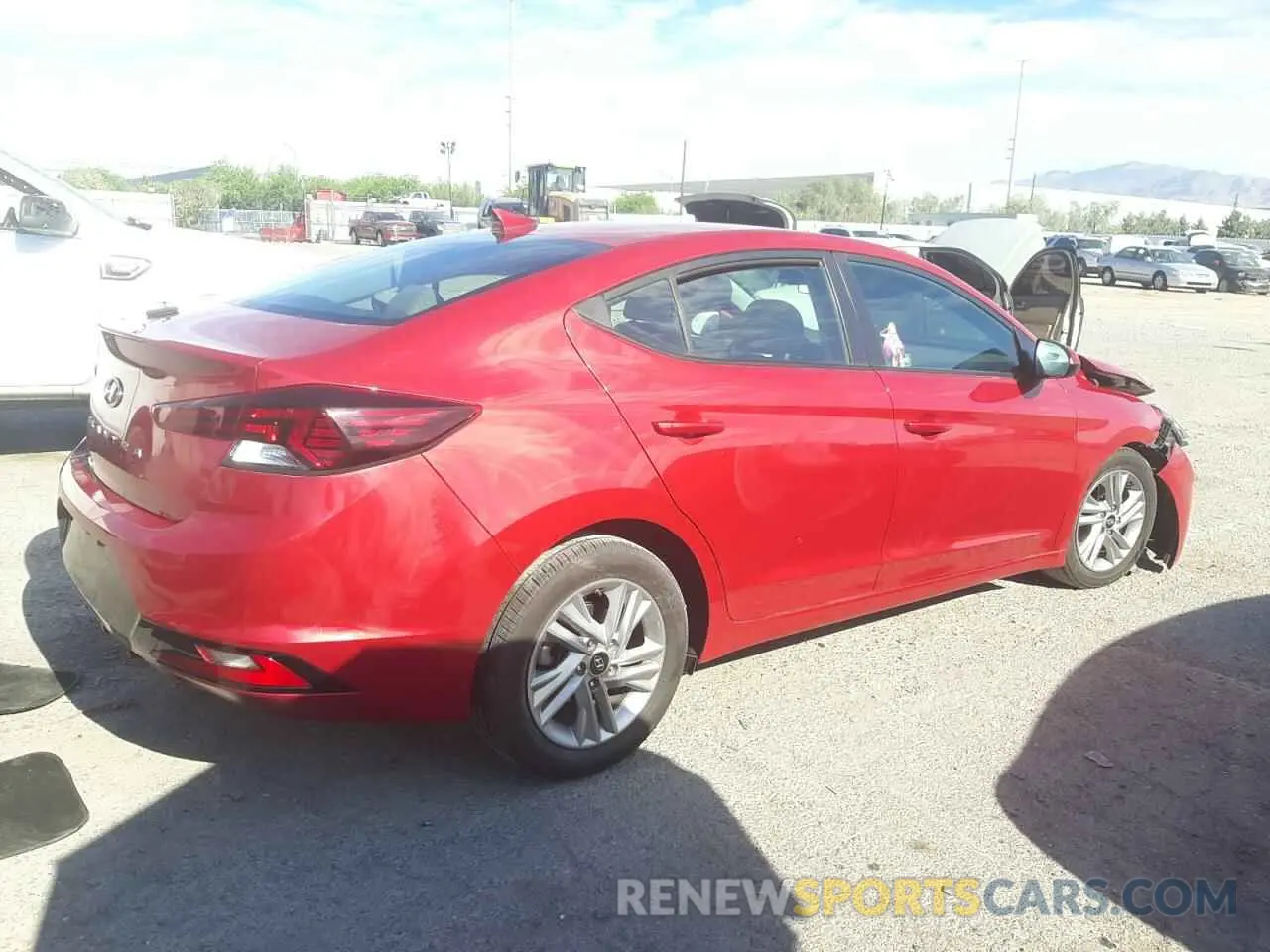 3 Photograph of a damaged car 5NPD84LF2LH534089 HYUNDAI ELANTRA 2020
