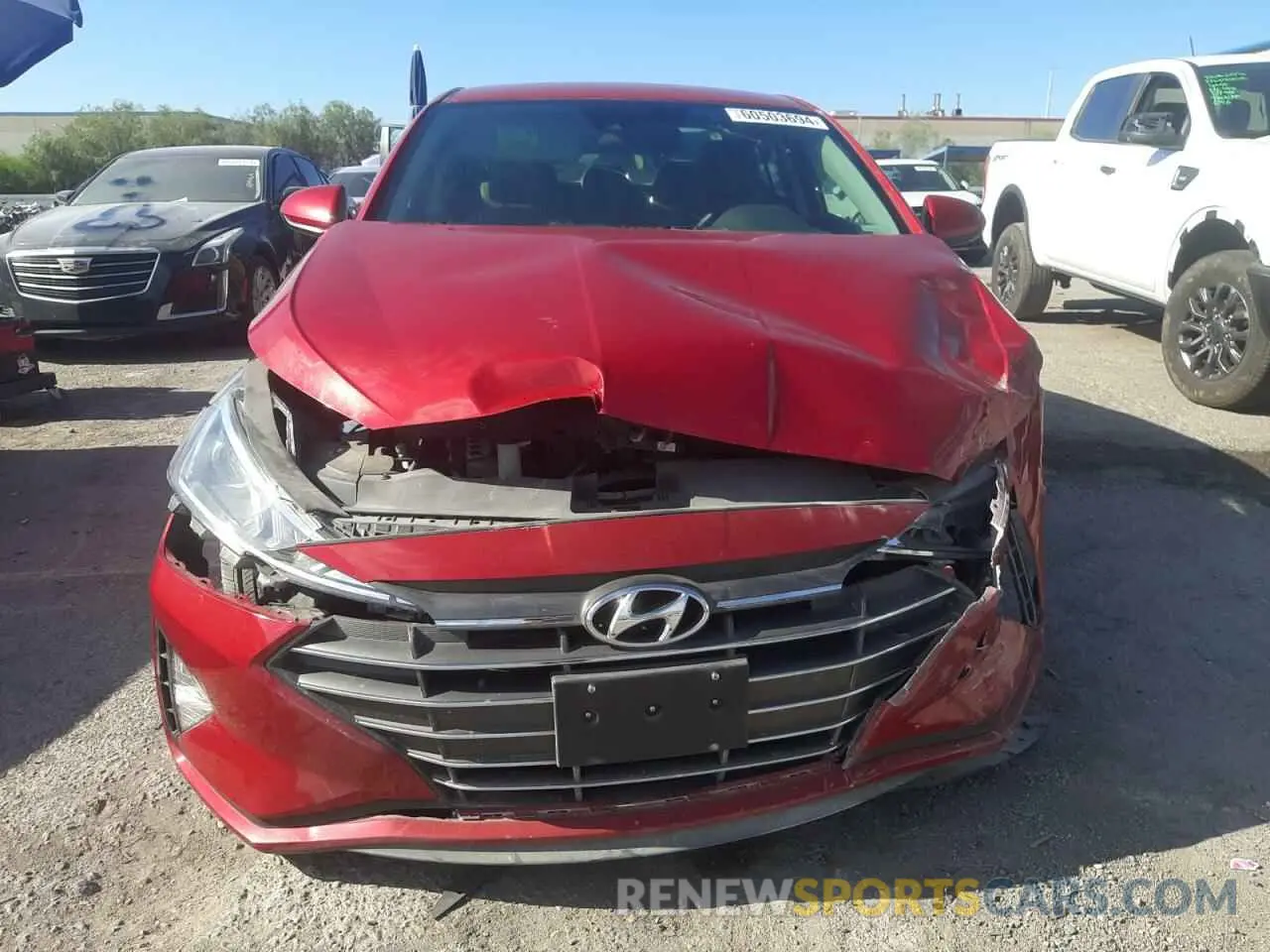 5 Photograph of a damaged car 5NPD84LF2LH534089 HYUNDAI ELANTRA 2020