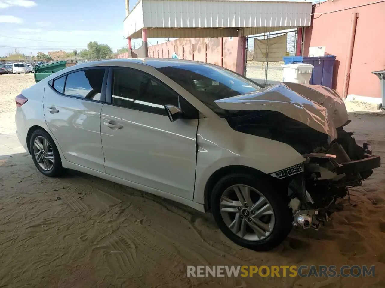 4 Photograph of a damaged car 5NPD84LF2LH544573 HYUNDAI ELANTRA 2020
