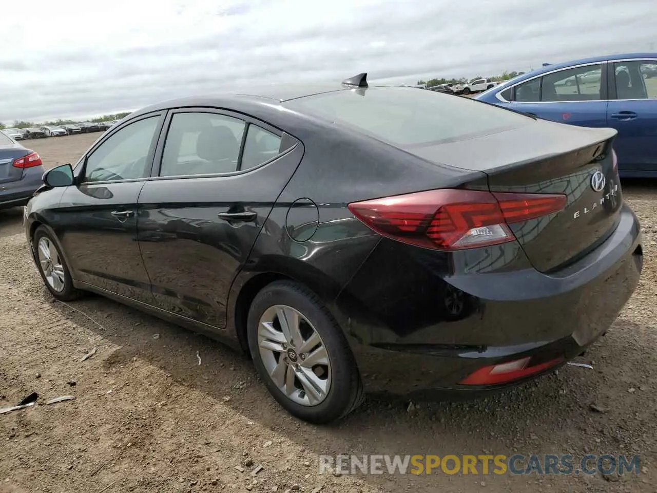 2 Photograph of a damaged car 5NPD84LF2LH546839 HYUNDAI ELANTRA 2020