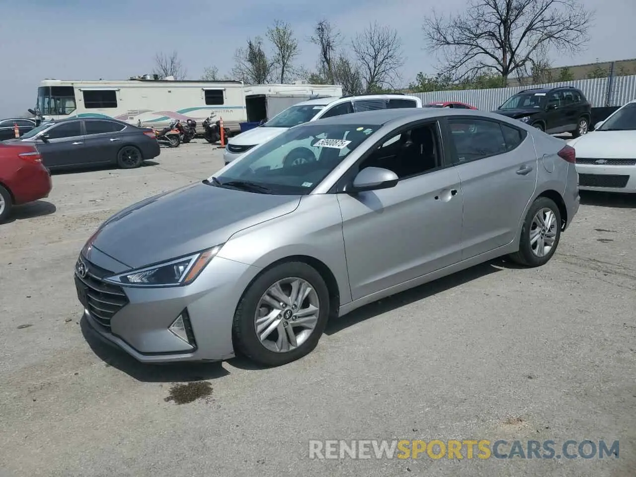 1 Photograph of a damaged car 5NPD84LF2LH570283 HYUNDAI ELANTRA 2020